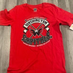 NHL Washington Capitals Bold Red Tee